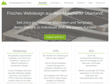 Tablet Screenshot of homepageservice-fleck.de